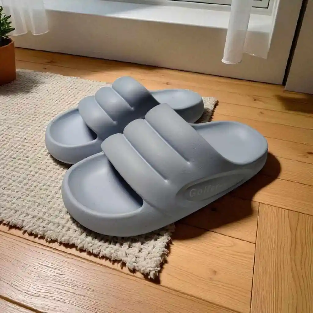 Chanclas Suaves Azul Talla 38