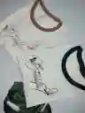 Camiseta Cuello En Rib