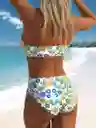 Conjunto De Bikini De Mujer Con Top De Tubo, Talla M