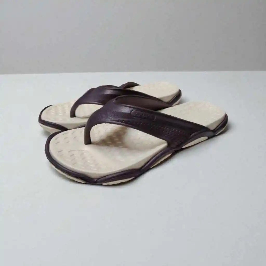 Chanclas Para Hombre Talla 42 Beige