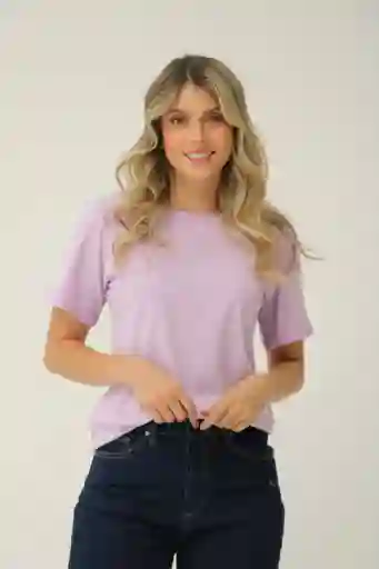 Camiseta Basica Manga Doblada