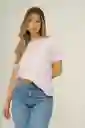 Camiseta Basica Manga Doblada