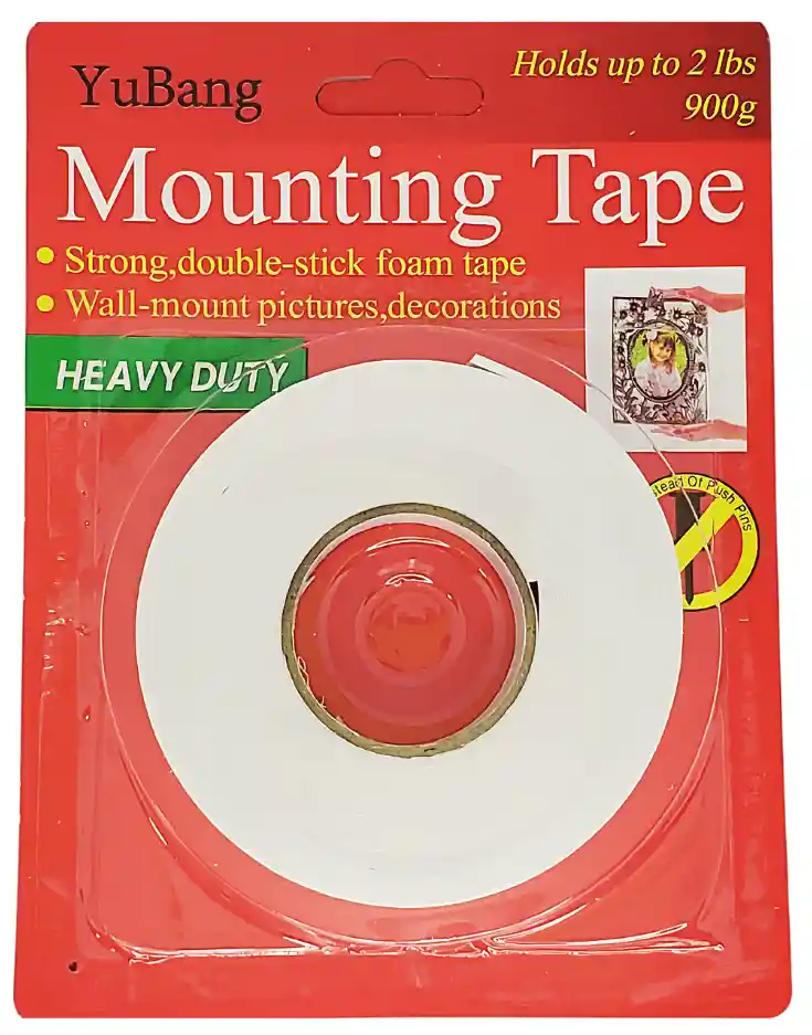 Cinta Doble Faz Espumada Blanca