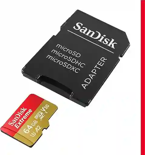 Memoria Micro Sd Compacta 64gb Sandisk Extreme