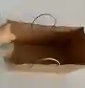 Bolsa Papel Kraft # 14 Con Manija (36x32x18 Cms De Base ), Bolsa De Papel Con Manija