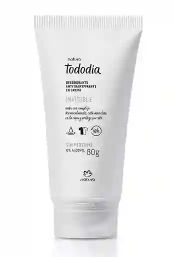 Desodorante Antitranspirante En Crema Tododia Invisible