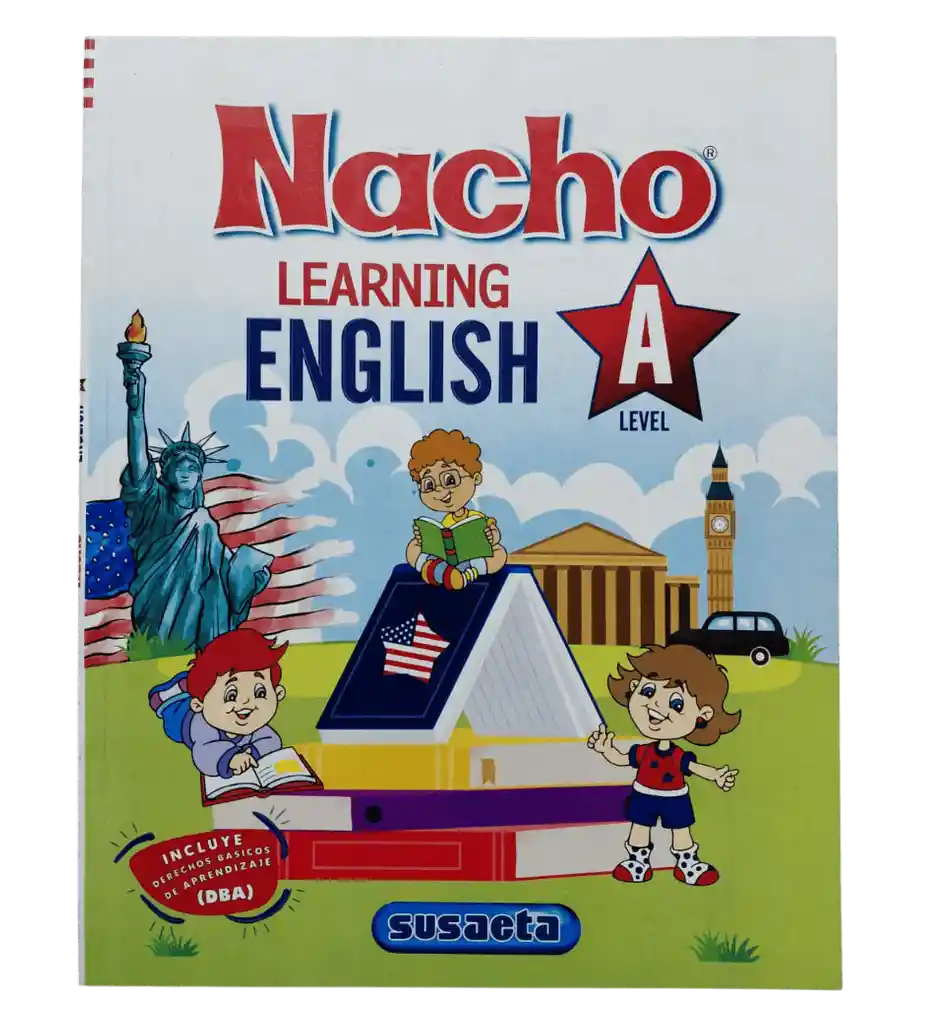 Cartilla Nacho Inicial Ingles Susaeta
