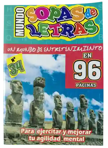 Cuaderno Sopa De Letras Edición Aleatoria