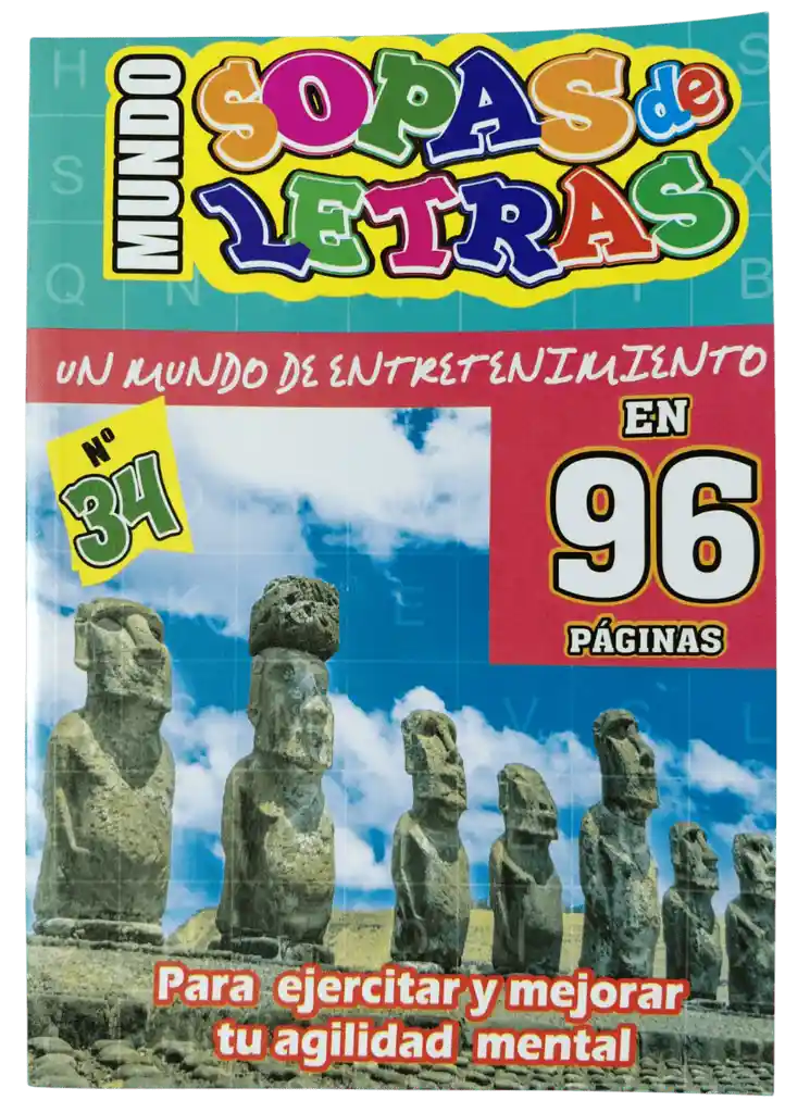 Cuaderno Sopa De Letras Edición Aleatoria