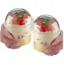 Vasos 9 Onzas Pet X12 Unds Con Tapa Domo, Vasos 9 Onzas Con Sobrecopa Sin Perforación