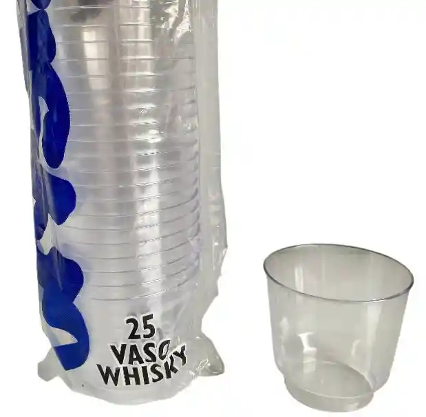 Vasos Whisky X 25 Unds