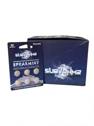 Extracto De Kratom Sub7ohmz 7-hydroxymitragynine Tablets-90mg Spearmint