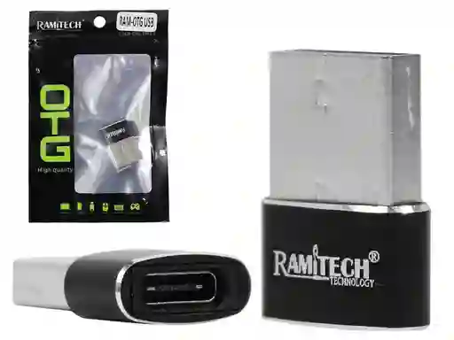 Adaptador Convertidor Usb A C Otg Ramitech