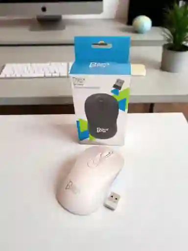 Mouse Inalambrico Beck Play Bp-m016 Alta Precisión / Blanco