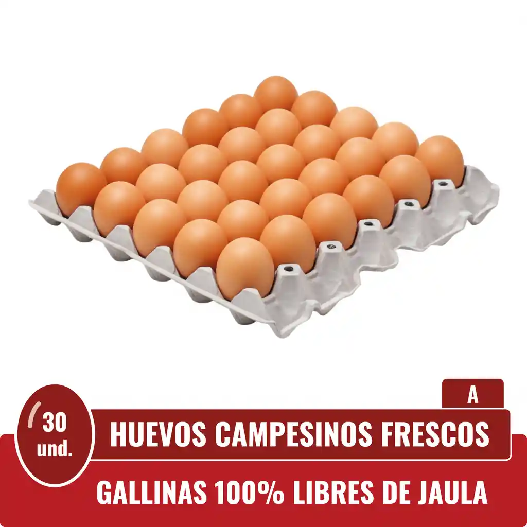 Huevos A Rojos X 30 Und