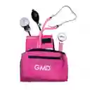 Kit De Tensiometro + Fonendoscopio Rappaport Azul Cielo,azul Profundo,negro,rosado Y Purpura Gmd
