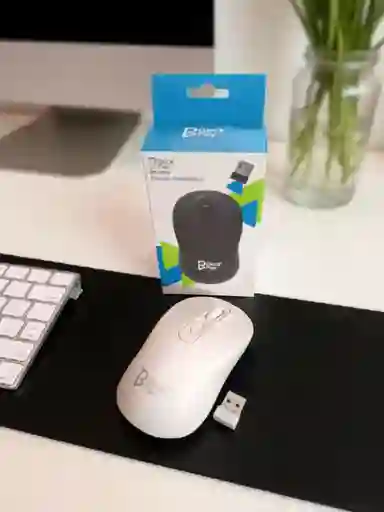 Mouse Inalambrico Beck Play Bp-m016 Alta Precisión / Blanco