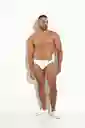 Talla Xl Basic Slip Low Rise Calzoncillo Clásico Para Hombre Microfibra Blanco Blokes