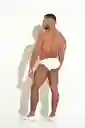 Talla Xl Basic Slip Low Rise Calzoncillo Clásico Para Hombre Microfibra Blanco Blokes