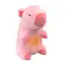 Capibara Peluche Que Respira Sonido Luz Unisex + Bateria