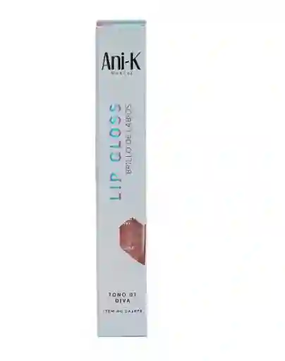 Lip Gloss Ani-k Tono 01 Diva