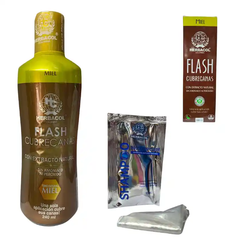 Flash Cubre Canas Miel Herbacol
