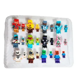 Figura Minecraft Coleccionable X 24 Personajes