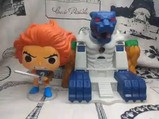 Funko Original Lion-o With Cats Lair Thundercats