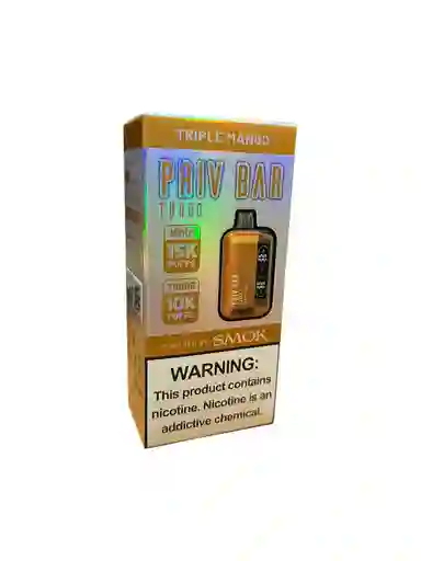 Vaporizador Priv Bar | 15000 Puffs | Triple Mango