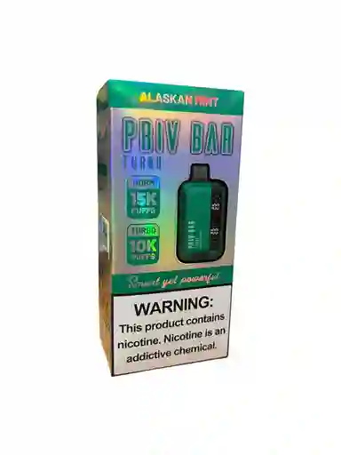 Vaporizador Priv Bar | 15000 Puffs | Alaskan Mint