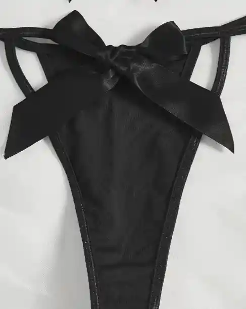 Set Moños Negro (m)