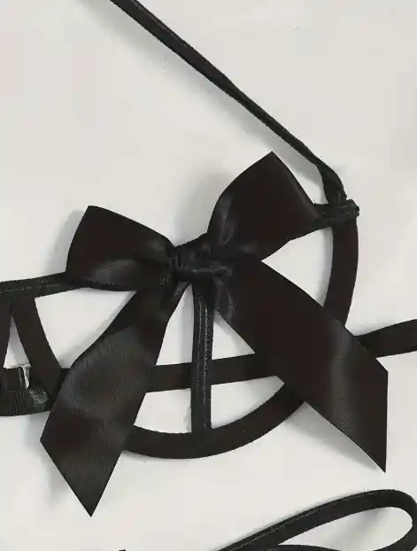 Set Moños Negro (m)