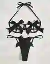 Set Moños Negro (m)