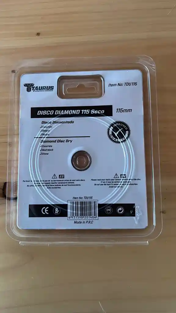 Disco De Corte Diamantado Segmentado 4 1/2