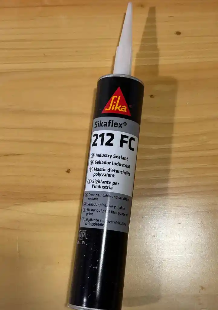 Sika Flex 212 300 Ml Negro