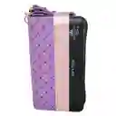 Biblia Rvr 1960 Chequera Lila-negro Cierre