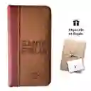Biblia Reina Valera 1960 Tipo Agenda Café Para Hombres – Chequera – Canto Dorado Qr