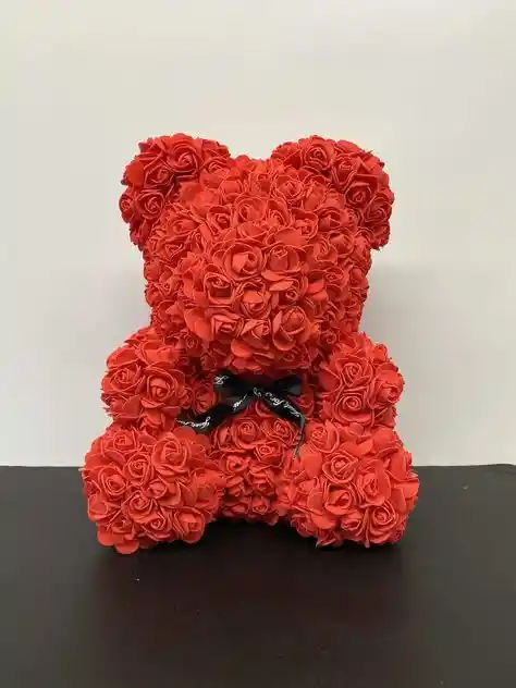 Oso Inmortalizado Rojo