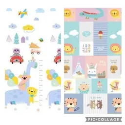 Tapete Para Bebé Plegable Doble Faz Grande De 2m X 180m