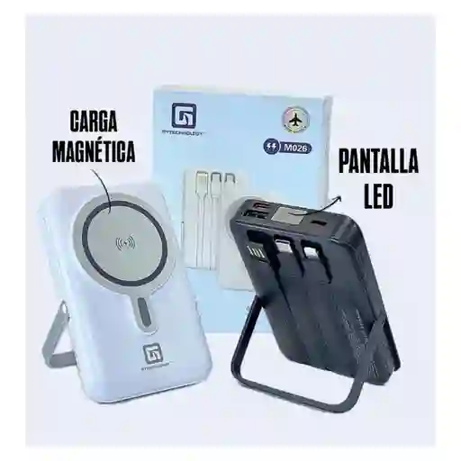 Power Banck Magsafe Con Cables 10000mah