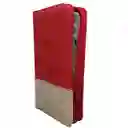 Biblia Reina Valera 1960 Rojo Beige Canto Dorado – Tipo Agendas – Chequera