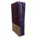 Biblia Reina Valera 1960 Morado Beige Canto Dorado – Tipo Agenda – Chequera