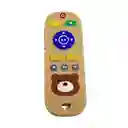 Control Remoto Mordedor Didáctico Para Bebé Osito Beige