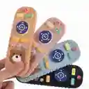 Control Remoto Mordedor Didáctico Para Bebé Osito Beige