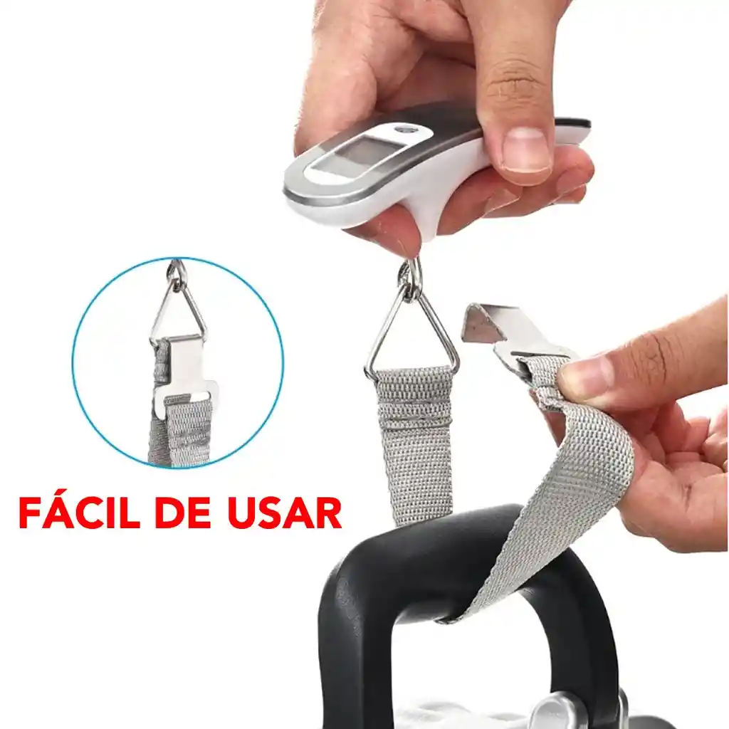 Peso Balanza Báscula De Maletas Equinox 50kg