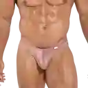 Talla L Bikini Power Cup Bañador Hombre Lycra Bronce Blokes