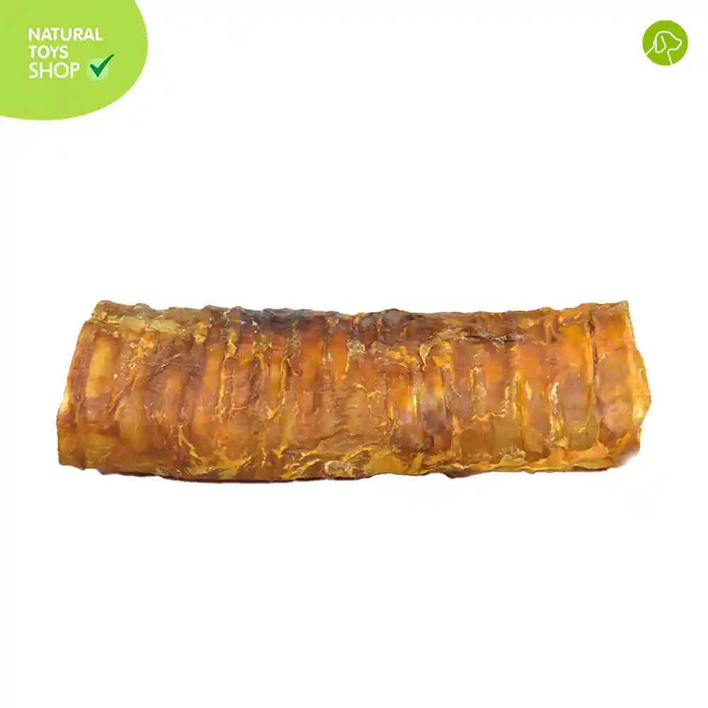 Traquea De Res Natural Y Deshidratada Mediana 6"