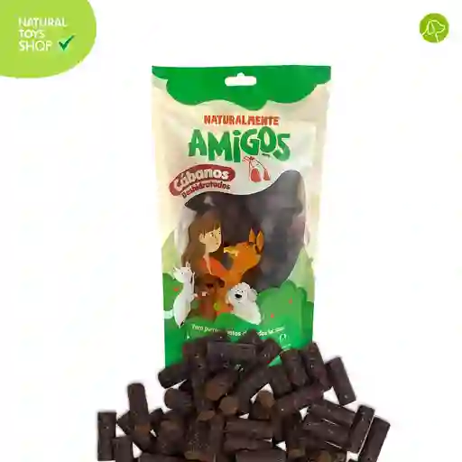 Cabanos De Carne Deshidratada Natural X 12 Und