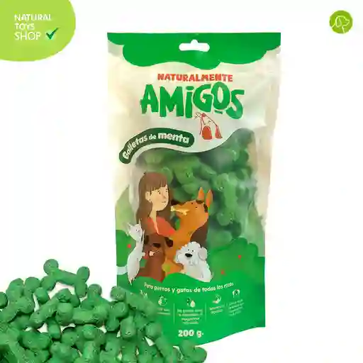 Galleta De Menta Y Fibra Natural (reduce El Mal Aliento) 200 Gr