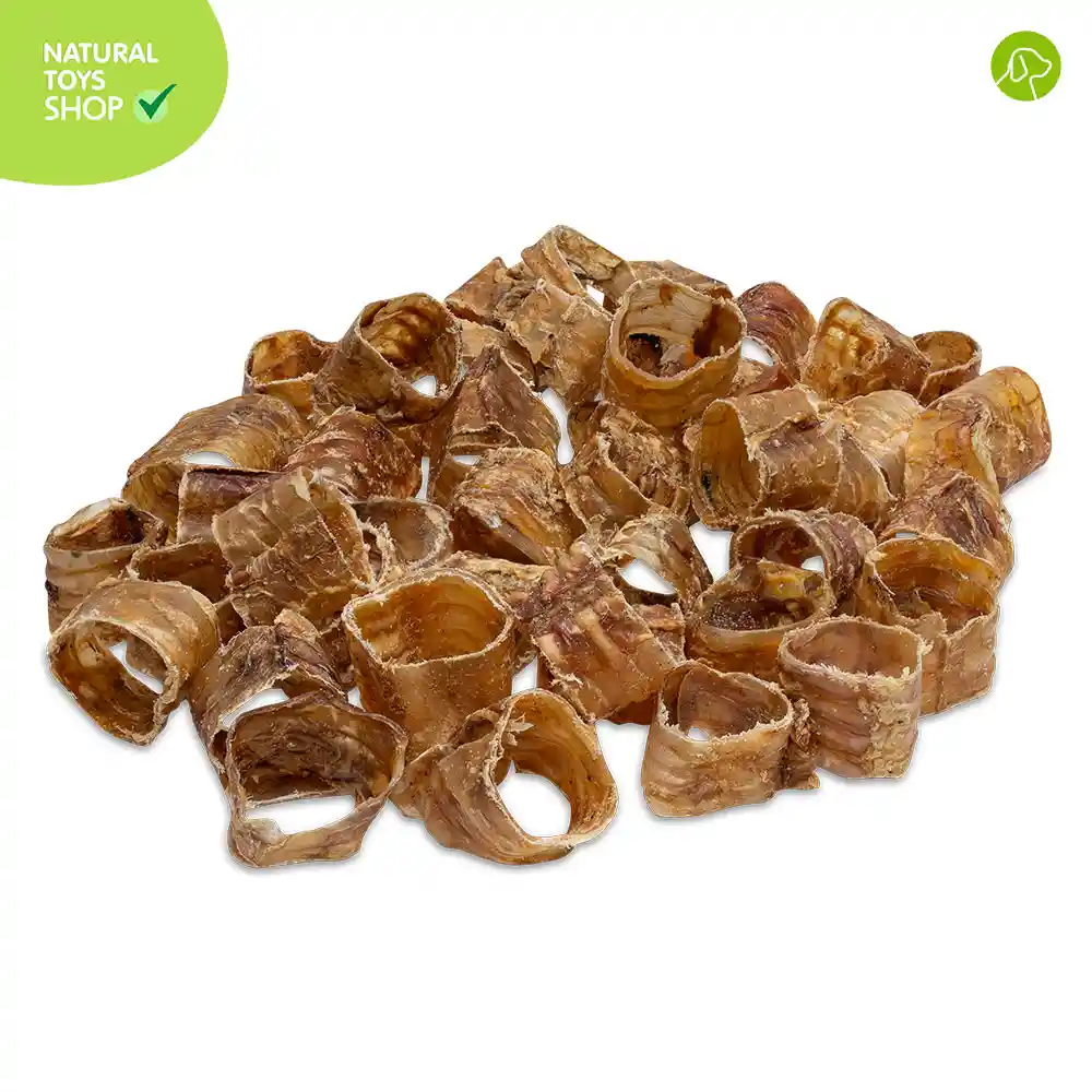 Traqueas Deshidratadas Y Naturales En Recortes 50 G